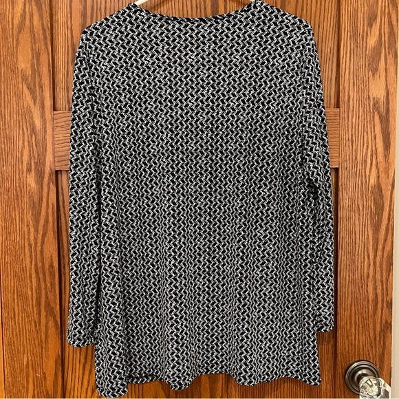 41 Hawthorn Gabriella V-Neck Stretch Knit Top XXL NWT - Picture 4 of 11